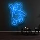 tanzender Bär LED-Neonschild für Kinderzimmer oder Wohnzimmer