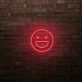 lachendes Emoji Gesicht LED-Neonschild Wohnzimmer Gamingzimmer