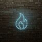 Flamme Symbol LED-Neonschild für Bar Club