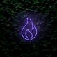Flamme Symbol LED-Neonschild für Bar Club