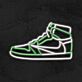 Sneaker LED-Neonschild für Schuhgeschäft und Wohnzimmer
