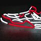 Sneaker LED-Neonschild für Sneaker Store Sportgeschäft