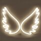 Engelsflügel LED-Neonschild Wohnzimmer Schlafzimmer