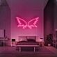 Engelsflügel LED-Neonschild für Schlafzimmer und Wohnzimmer