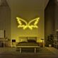 Engelsflügel LED-Neonschild für Schlafzimmer und Wohnzimmer