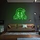 Anime Mädchen Silhouette LED-Neonschild für Wohnzimmer Gaming Zimmer
