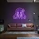 Anime Mädchen Silhouette LED-Neonschild für Wohnzimmer Gaming Zimmer