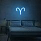 Widder Sternzeichen Symbol LED-Neonschild Schlafzimmer