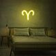 Widder Sternzeichen Symbol LED-Neonschild Schlafzimmer