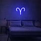 Widder Sternzeichen Symbol LED-Neonschild Schlafzimmer