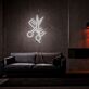 Schere und Kamm LED-Neonschild für Friseursalon