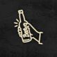 Bierflasche in Hand LED Neonschild für Bar und Club