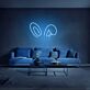 Hasenohren LED-Neonschild Wohnzimmer Schlafzimmer