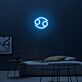 Krebs Sternzeichen Symbol LED-Neonschild Wohnzimmer Schlafzimmer