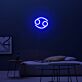 Krebs Sternzeichen Symbol LED-Neonschild Wohnzimmer Schlafzimmer