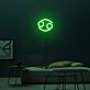 Krebs Sternzeichen Symbol LED-Neonschild Wohnzimmer Schlafzimmer
