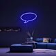 Sprechblase LED-Neonschild Wohnzimmer Lounge