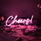 Cheers LED Neonschild für Bar Party und Zuhause
