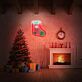 Weihnachtsstrumpf LED-Neonschild für Wohnzimmer und Weihnachten