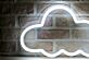 Wolke LED-Neonschild Wohnzimmer Kinderzimmer