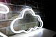 Wolke LED-Neonschild Wohnzimmer Kinderzimmer