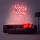 Cocktails & Dreams LED-Neonschild für Bar und Wohnzimmer