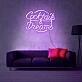 Cocktails & Dreams LED-Neonschild für Bar und Wohnzimmer