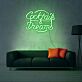 Cocktails & Dreams LED-Neonschild für Bar und Wohnzimmer