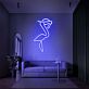 Flamingo LED-Neonschild für Wohnzimmer oder Bar