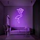 Flamingo LED-Neonschild für Wohnzimmer oder Bar