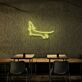 Dackel Silhouette LED-Neonschild Wohnzimmer Haustierladen
