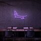 Dackel Silhouette LED-Neonschild Wohnzimmer Haustierladen