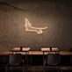 Dackel Silhouette LED-Neonschild Wohnzimmer Haustierladen