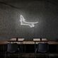 Dackel Silhouette LED-Neonschild Wohnzimmer Haustierladen