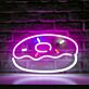 Donut mit Zuckerguss LED-Neonschild für Café und Bäckerei
