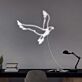 fliegender Adler LED-Neonschild für Wohnzimmer Büro