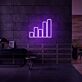 Equalizer-Balken als LED-Neonschild