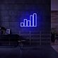 Equalizer-Balken als LED-Neonschild