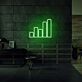 Equalizer-Balken als LED-Neonschild