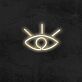 offenes Auge Symbol LED-Neonschild Wohnzimmer Studio