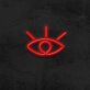 offenes Auge Symbol LED-Neonschild Wohnzimmer Studio