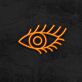 Auge mit Wimpern LED-Neonschild Wohnzimmer Studio