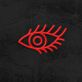 Auge mit Wimpern LED-Neonschild Wohnzimmer Studio