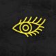 Auge mit Wimpern LED-Neonschild Wohnzimmer Studio