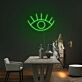 Auge Symbol LED-Neonschild Wohnzimmer Arbeitszimmer