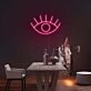 Auge Symbol LED-Neonschild Wohnzimmer Arbeitszimmer