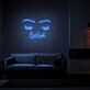 Eyelash LED Neonschild für Kosmetikstudio und Beautysalon