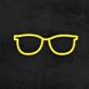 Brille LED-Neonschild für Wohnzimmer und Optikgeschäft