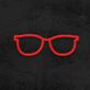 Brille LED-Neonschild für Wohnzimmer und Optikgeschäft