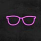 Brille LED-Neonschild für Wohnzimmer und Optikgeschäft